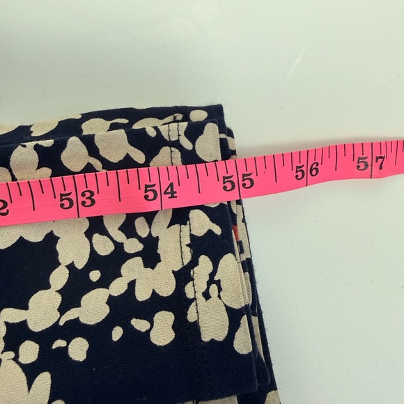 Express Navy Floral Maxi Dress with Cream & Red Accents - Picture 6 of 6